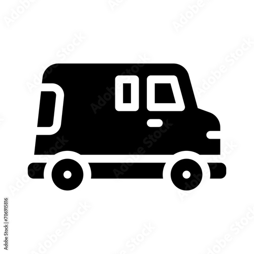 van glyph icon