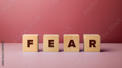 Overcoming the emotion of fear, AI generated.