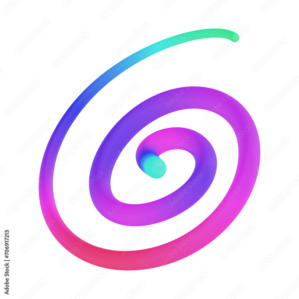 hand drawn 3d strokes rainbow colorful modern lines transparent background hand drawn 3d strokes rainbow colorful modern lines transparent background