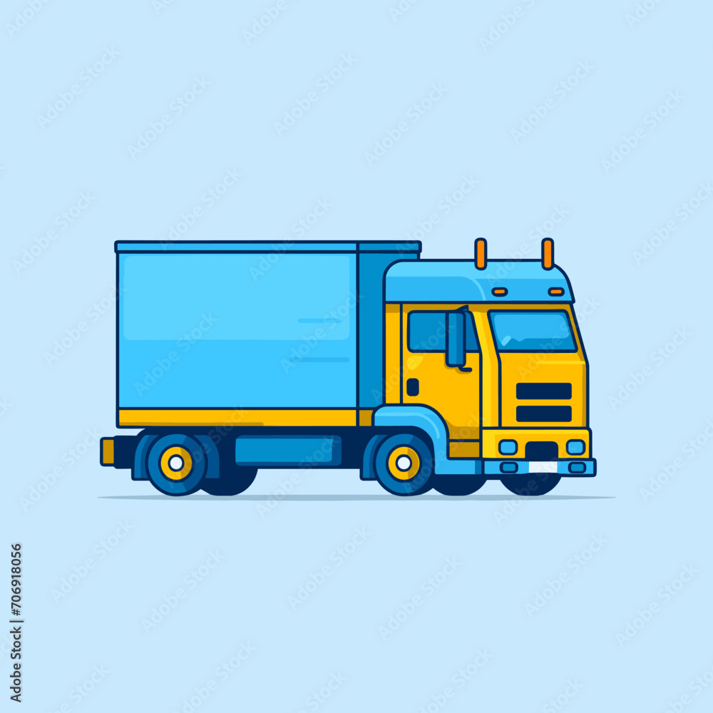 illustration of a truck illustration of a truck