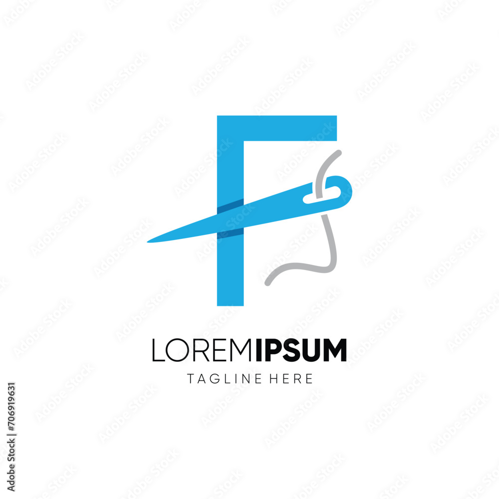 Initial Letter K Needle Logo Design Vector Icon Graphic Initial Letter K Needle Logo Design Vector Icon Graphic