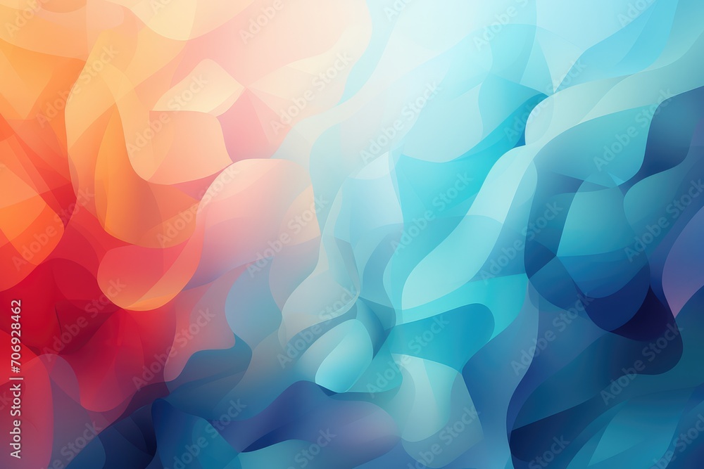 Abstract background with blue and red gradients. Abstract background for March 1: Samiljeol - obrazy, fototapety, plakaty 