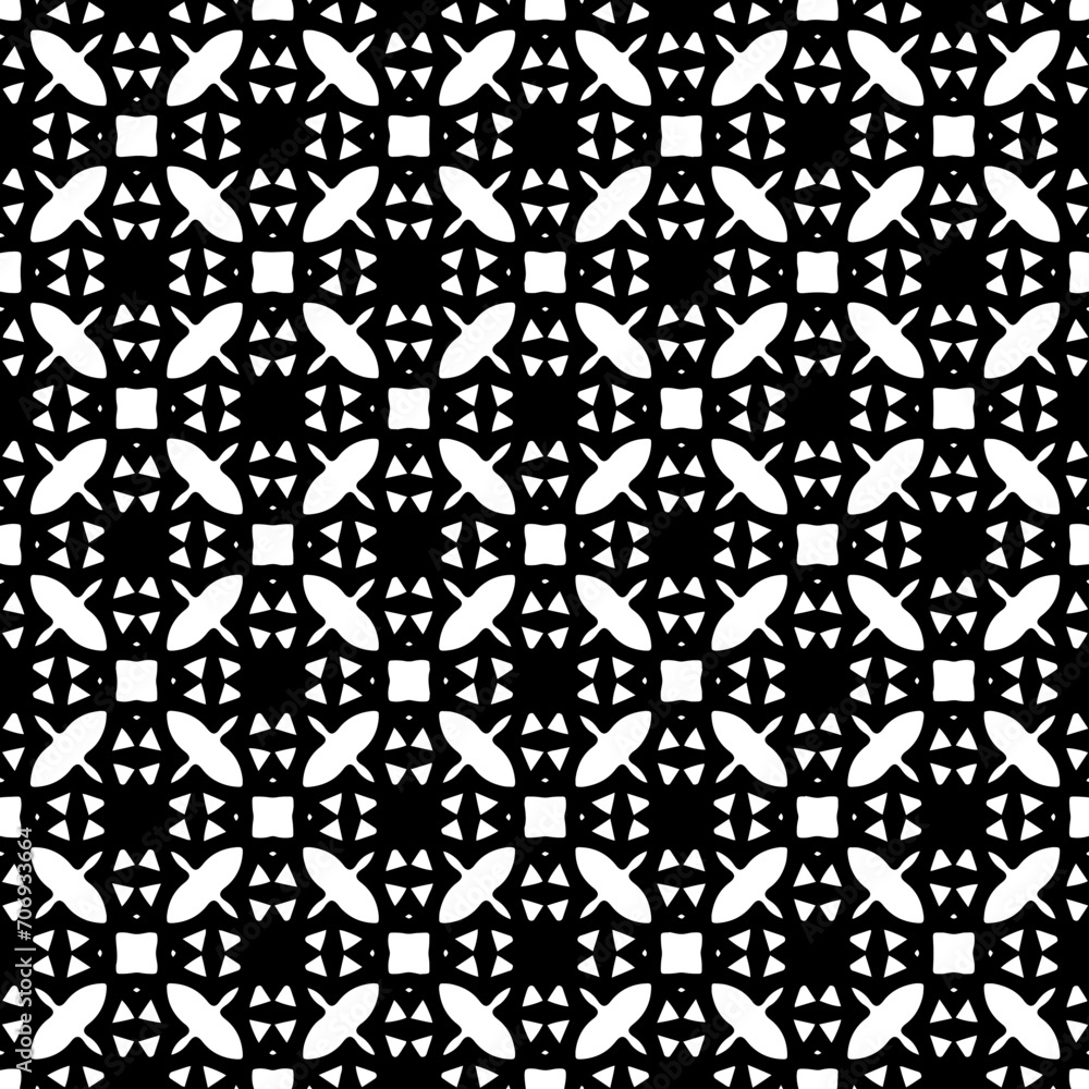 Monochrome pattern, Abstract texture for fabric print, card, table cloth, furniture, banner, cover, invitation, decoration, wrapping.seamless repeating pattern.Black and white color. Monochrome pattern, Abstract texture for fabric print, card, table cloth, furniture, banner, cover, invitation, decoration, wrapping.seamless repeating pattern.Black and white color.