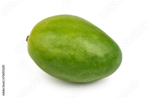 Delicious ripe mango, isolated on white background. High resolution image.