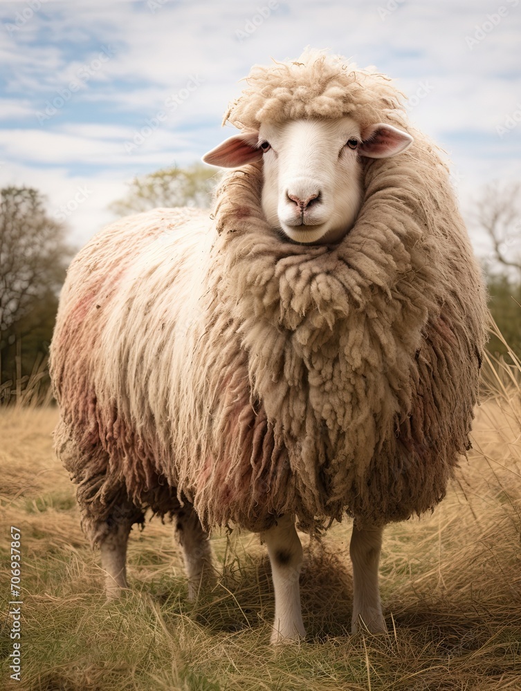 Merino Sheep: Majestic Wool Champions on the Farm