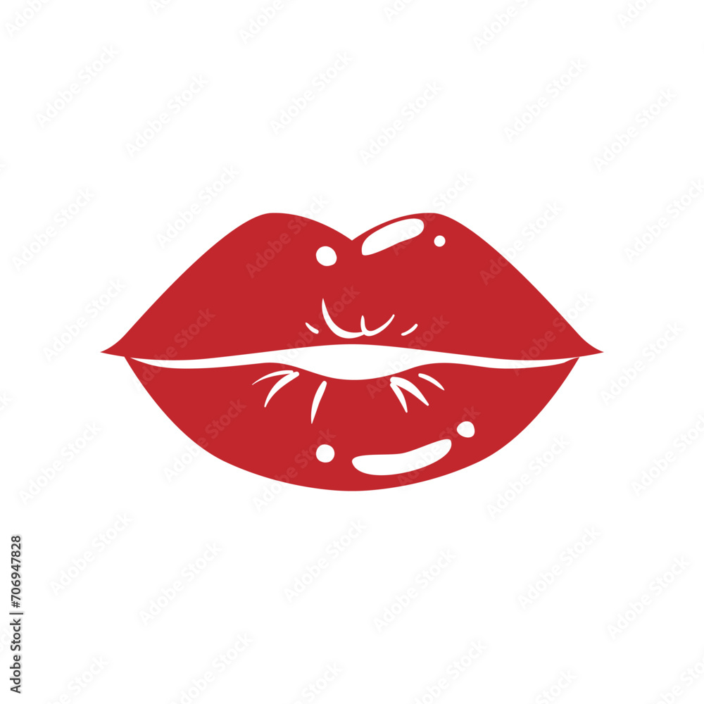 Lips vector icon set. kiss illustration sign collection. woman symbol. love logo. Lips vector icon set. kiss illustration sign collection. woman symbol. love logo.
