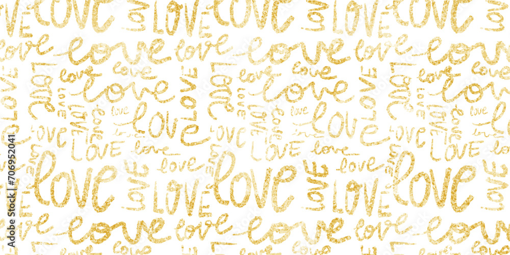 Gold Shining Paint Stain Hand Drawn Illustration brush stroke paint ornament decorate. Gold frame. Wedding invitation border. Geometric abstract. Valentines day, gold heart, love