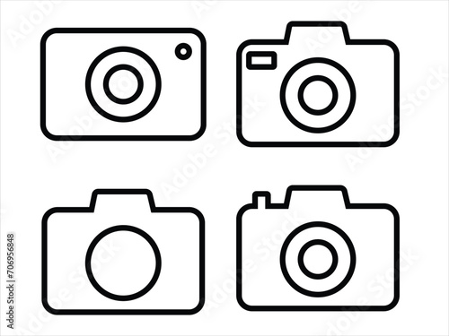 Camera icon vector illustration Camera symbols and symbols photography icon camera symbol drawing