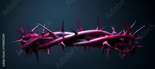 Thorny Crown Abstract
