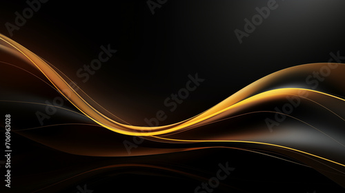 black and gold abstract design wallpaper background