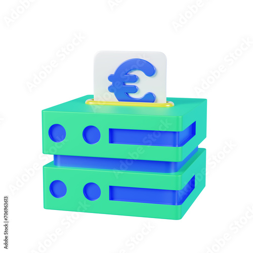 Data storage and euro currency symbol