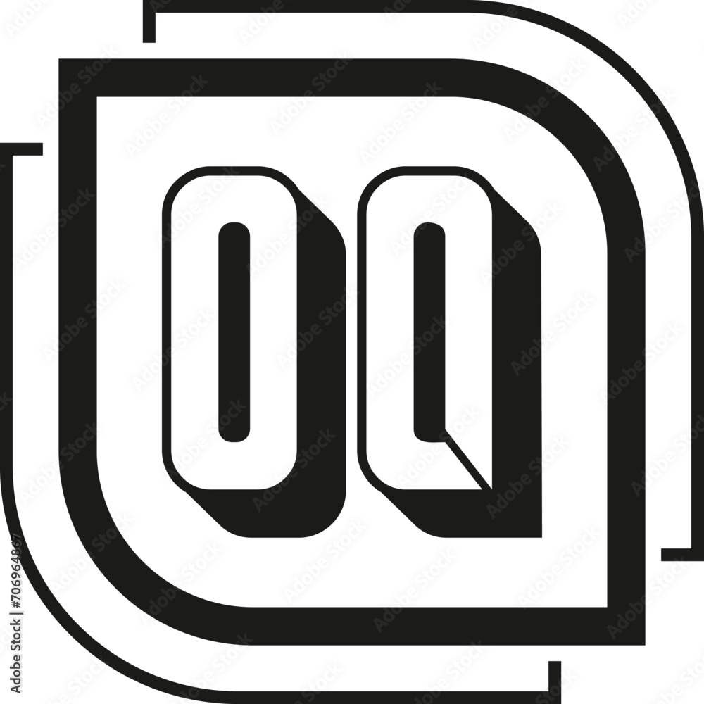 OQ letter logo design on white background. OQ logo. OQ creative initials letter Monogram logo icon concept. OQ letter design OQ letter logo design on white background. OQ logo. OQ creative initials letter Monogram logo icon concept. OQ letter design