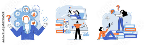 Life coach. Vector illustration. Many professionals credit their success to teachings life coach The occupation you choose should align with your passions and aspirations Life coaches provide valuable