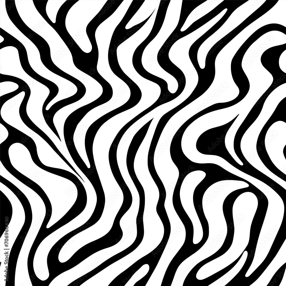 Zebra print, animal skin, tiger stripes, abstract pattern, line background