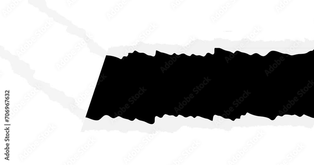 torn ripped paper animation with black background torn ripped paper animation with black background