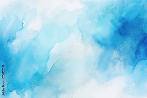 blue abstract watercolor background