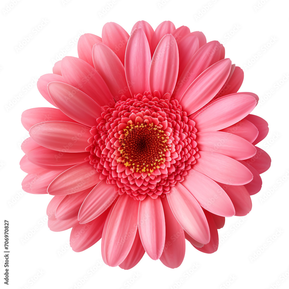 Gerbera flower on a transparent background, PNG - Gerbera flower on a transparent background, PNG -