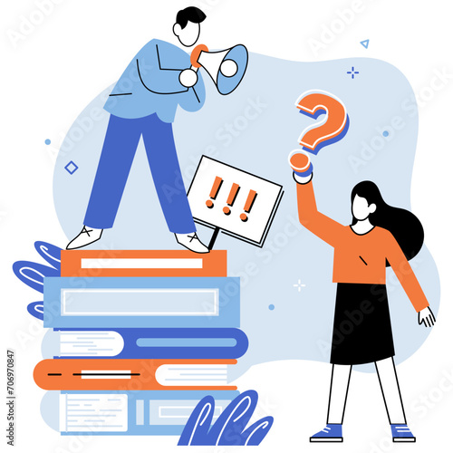 Life coach. Vector illustration. Great ideas need solid plan to turn into reality The concept life coach has revolutionized personal development Life coaches help individuals define their aims