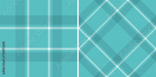 Background texture fabric of seamless tartan vector with a check textile plaid pattern. Set in winter colors for curtain design trends.