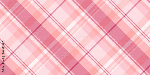 Sensual vector background tartan, tribal texture textile fabric. Long seamless plaid check pattern in red and light colors.