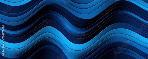 Blue repeated line pattern photo