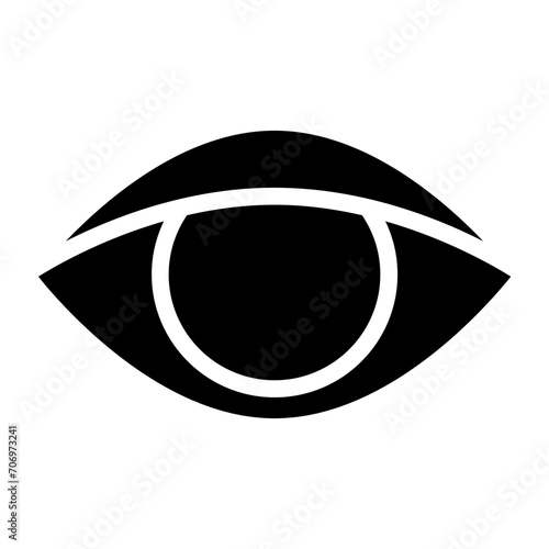 human eye glyph 