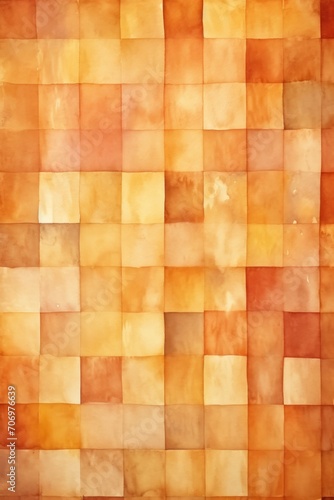 Bronze vintage checkered watercolor background