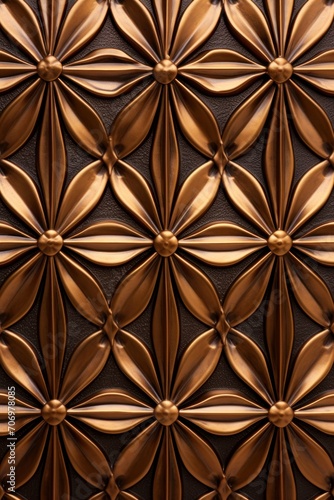 Bronze repeated pattern