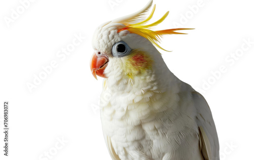 Cockatiel Portrait on a transparent background © Umer Ejaz