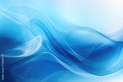 abstract blue wave