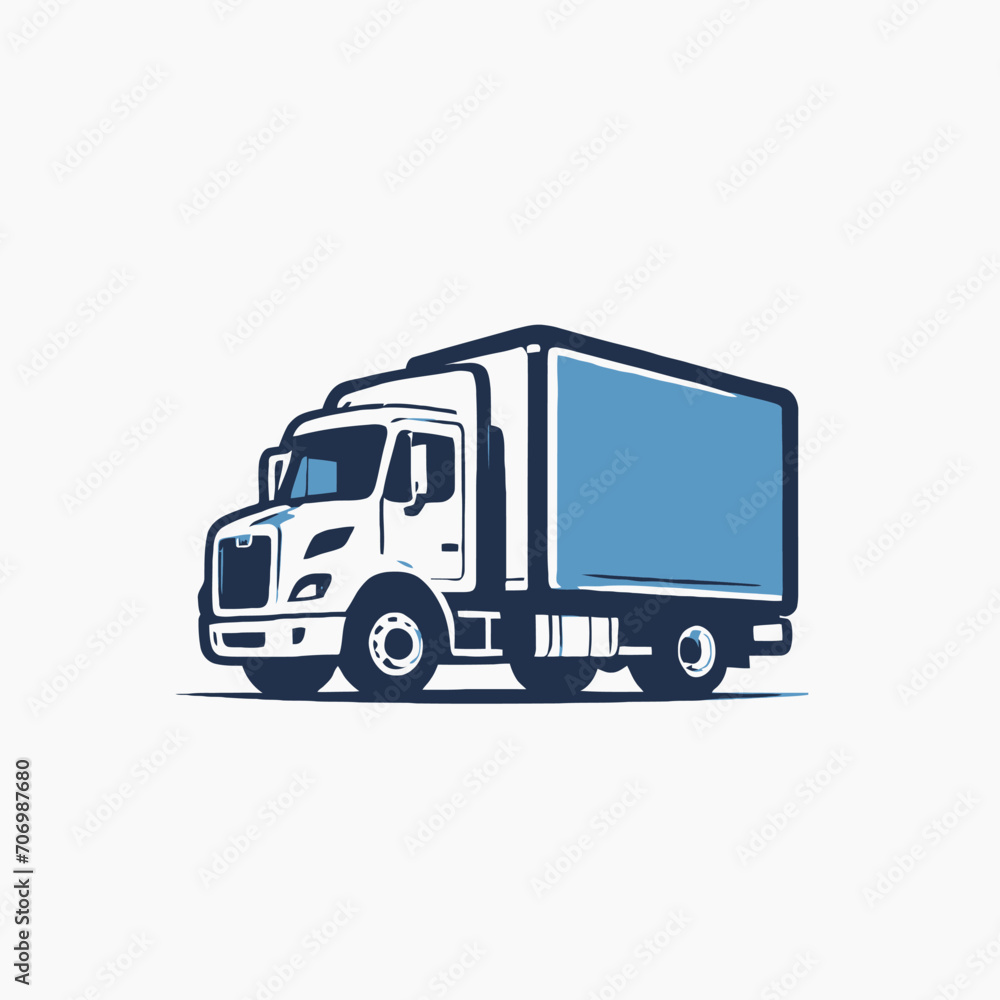 Fototapeta premium Truck Icon Very Cool Design