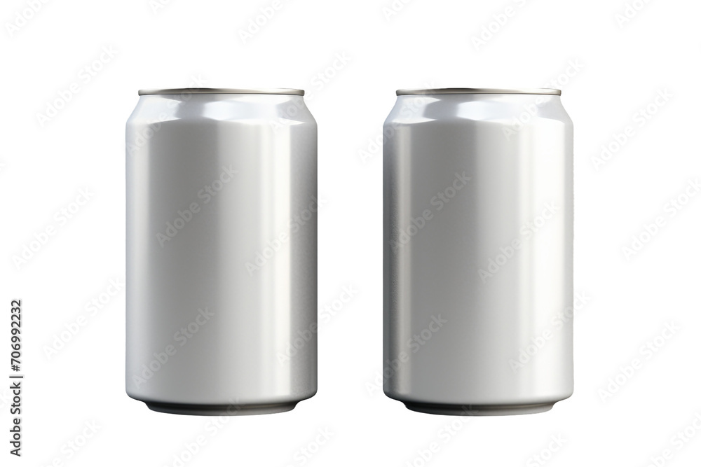 aluminum can isolated on white aluminum can isolated on white