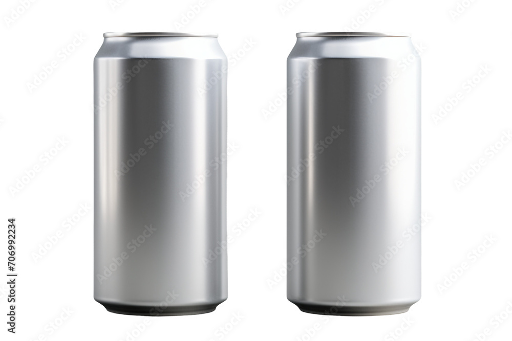 aluminum can isolated on white aluminum can isolated on white