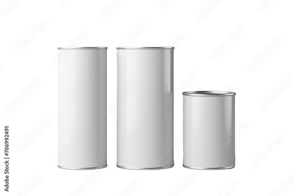 metal can isolated on white metal can isolated on white