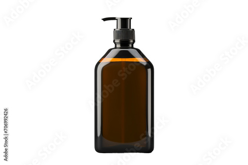 Cosmetics bottles, cream, isolated on white background, bottle of olive oil isolated