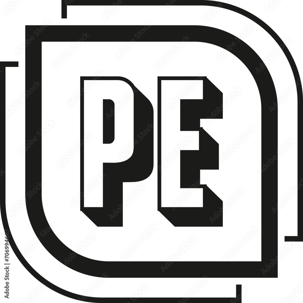 PE letter logo design on white background. PE logo. PE creative initials letter Monogram logo icon concept. PE letter design PE letter logo design on white background. PE logo. PE creative initials letter Monogram logo icon concept. PE letter design