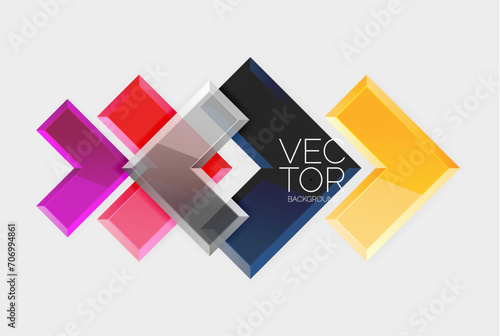 Arrow square geometric vector abstract background Free Download Arrow square geometric vector abstract background - GFXLoad