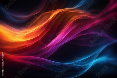 Abstract Magic Poly Background