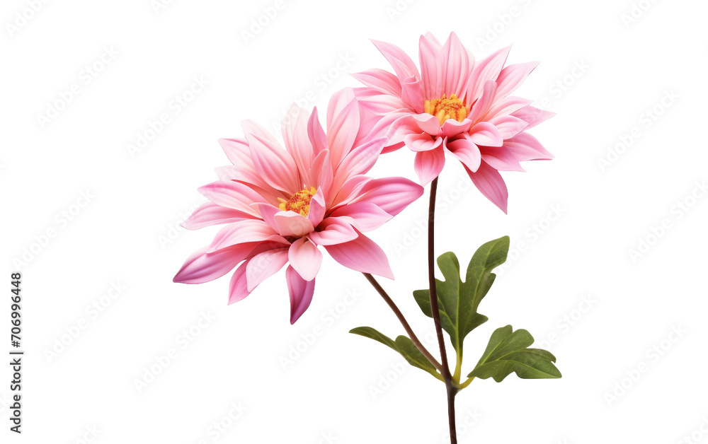 Obraz premium Beauty with a Blossoming Flower in a Decorative Basket on a White or Clear Surface PNG Transparent Background