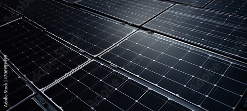Solar power energy - Closeup of solar panels, pv, photovoltaics texture photo