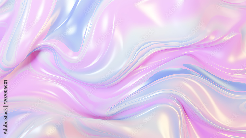 custom made wallpaper toronto digitalEthereal Elegance, Seamless Trendy Iridescent Rainbow Foil Texture