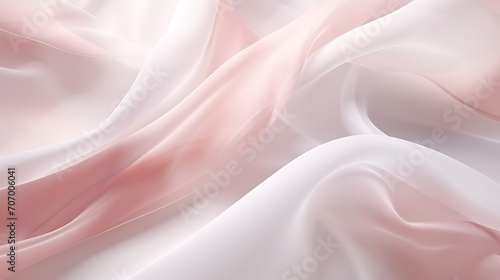 Pastel dreams, soft light background featuring white and pink textile