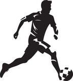 PlaymakerPulse Dynamic Football Symbol FieldForce Soccer Iconic Emblem