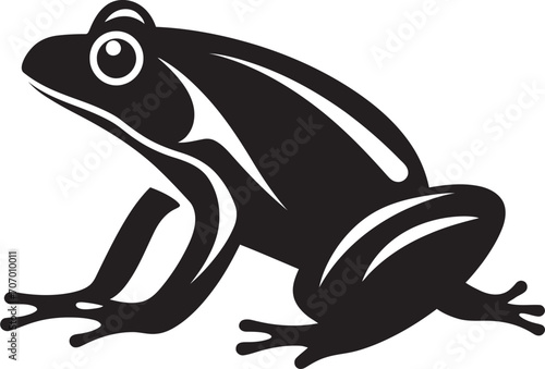 ToadTrove Frog Vector Icon LeapingLegends Dynamic Frog Emblem