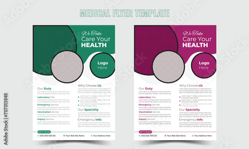Professional Medical Flyer Layout