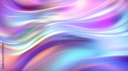 3d rendering of abstract holographic color texture background. AI generated image