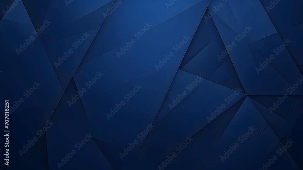 Navy blue geometric abstract background image - obrazy, fototapety, plakaty 