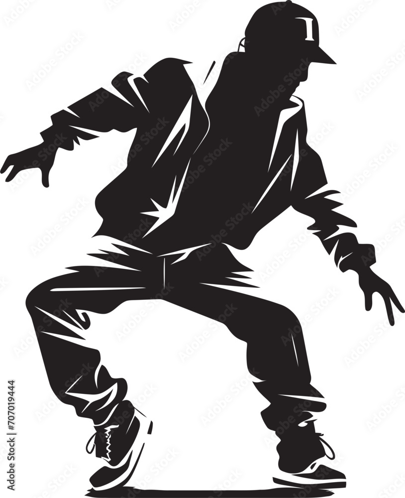 StreetVibe Iconic Rapper Design GrooveMaster Stylish Symbol StreetVibe Iconic Rapper Design GrooveMaster Stylish Symbol