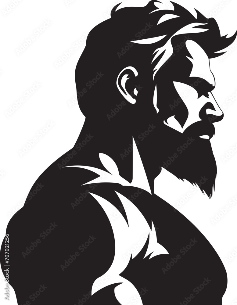 custom made wallpaper toronto digitalStrengthForge Heroic Symbol MuscleGuardian Power Icon