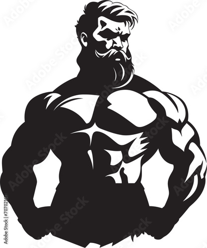 MuscleGuardian Power Icon BattlePhysique Fighter Logo